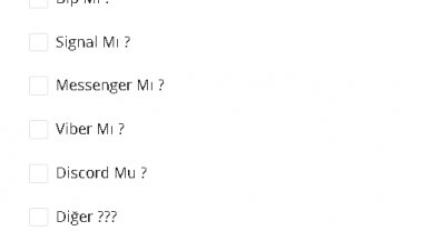 Hangi Mesajlaşma Uylaması kullanalım ?