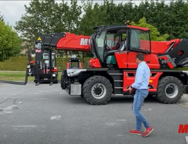 Uzaktan kumandalı yeni Manitou MRT Vison PLUS 2660