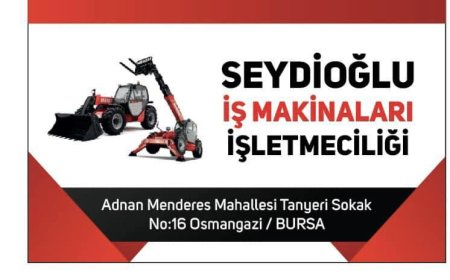 Bursa Kiralık Manitou Seydioğlu İş Makinaları