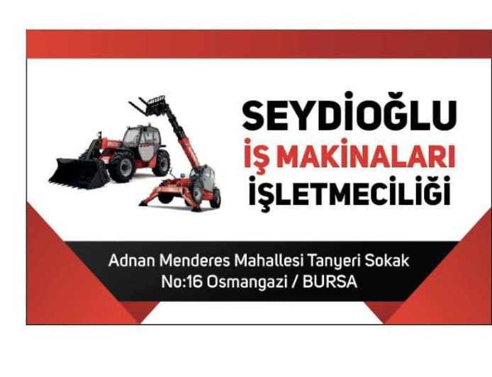 Bursa Kiralık Manitou Seydioğlu İş Makinaları