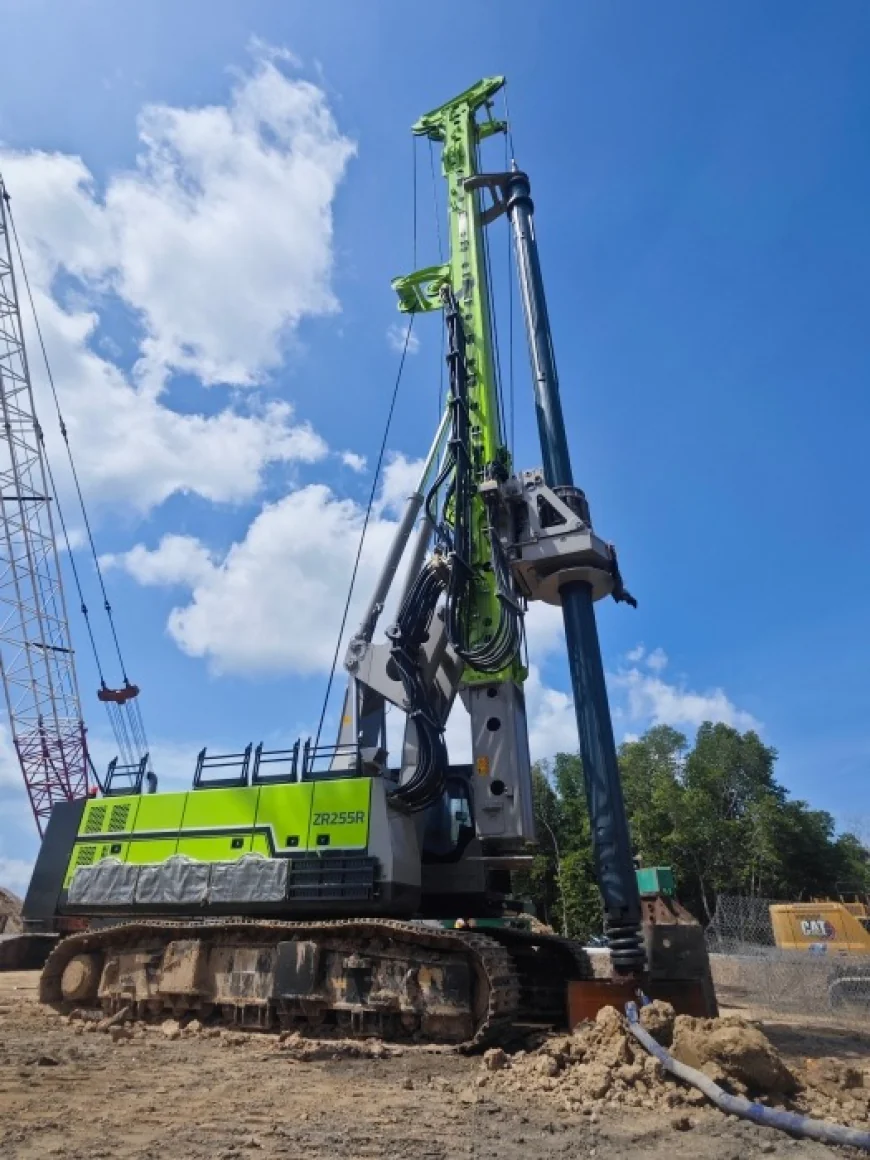 [Job Story] Zoomlion’s R-Series Rigs Strengthen Middle East Desert Construction