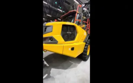 Volvo A30 Electric Articulated Hauler Unveiled